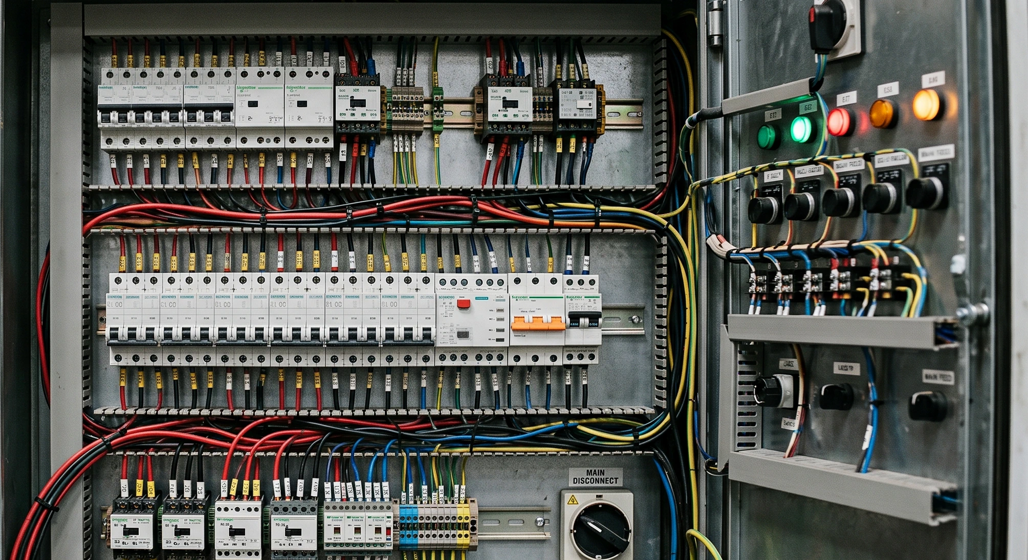 Panel eléctrico industrial ElectroJava